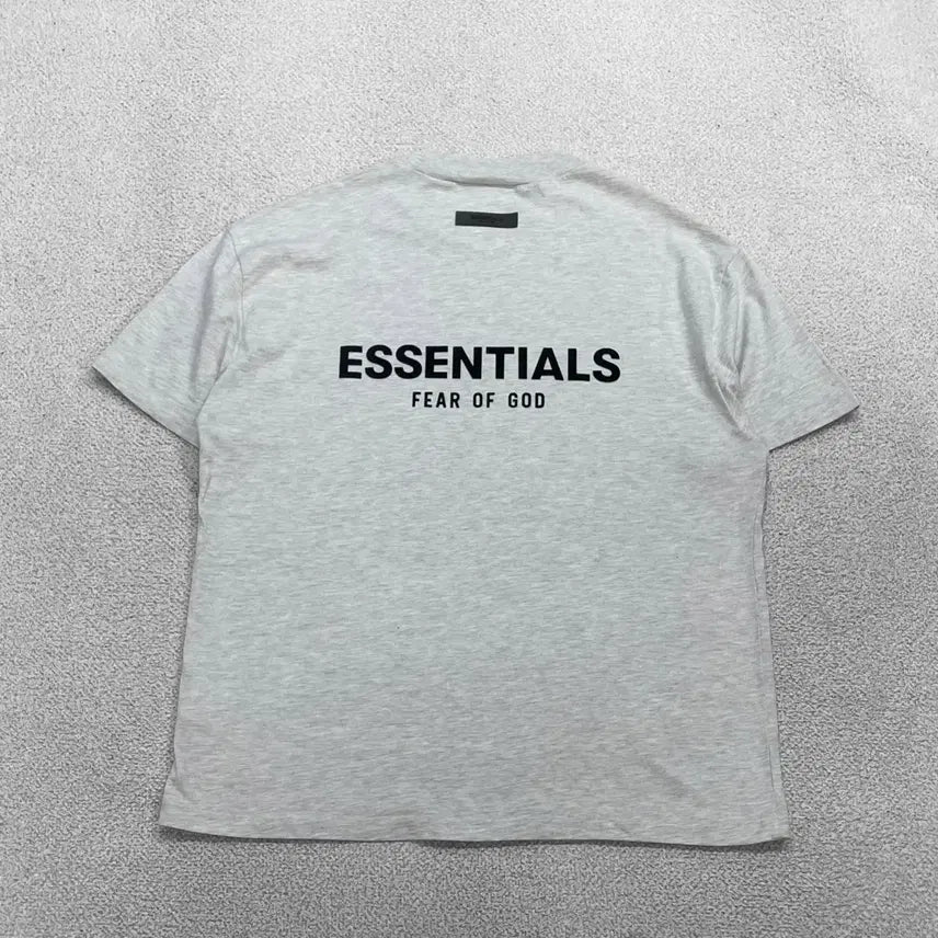 [BUNJANG] Fear of God Essentials Back Logo T-Shirt M / 에센셜 피어오브갓 백 로고 반팔티