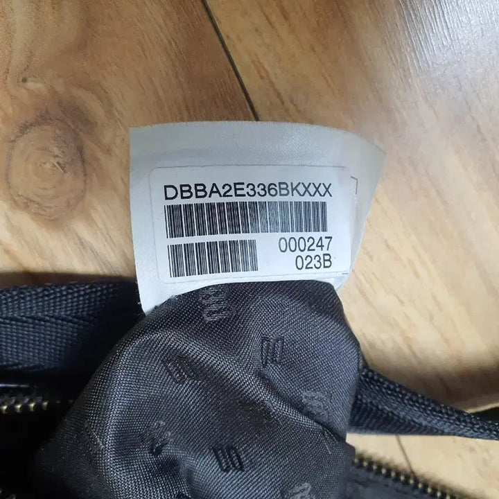 [BUNJANG] Daks Black Leather Crossbody Bag / 닥스 남성불랙 가죽 크로스백
