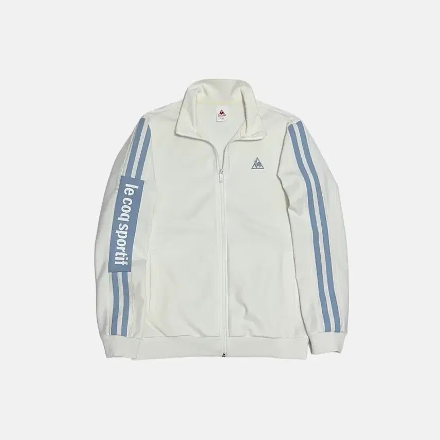 [BUNJANG] Le Coq Sportif Sideline Spellout Jersey Track Top / 르꼬끄 사이드라인 스펠아웃 져지 트랙탑