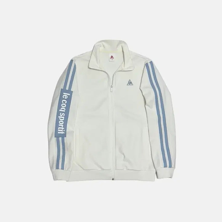 [BUNJANG] Le Coq Sportif Sideline Spellout Jersey Track Top / 르꼬끄 사이드라인 스펠아웃 져지 트랙탑