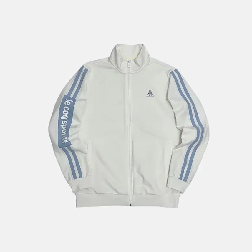 [BUNJANG] Le Coq Sportif Sideline Spellout Jersey Track Top / 르꼬끄 사이드라인 스펠아웃 져지 트랙탑