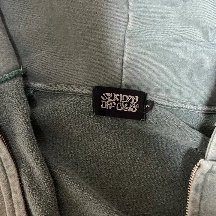[BUNJANG] Sunday Off Club Zip-Up Hoodie / 선데이오프클럽 후드집업