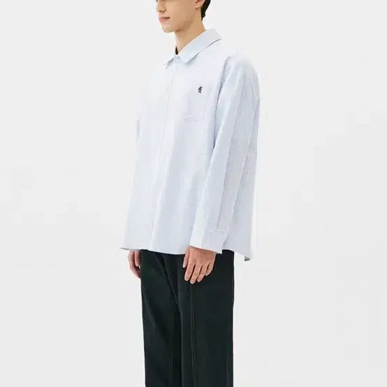 [BUNJANG] Trillion Oxford Oversized Shirt / [반값] 트릴리온 옥스포드 오버핏셔츠 s