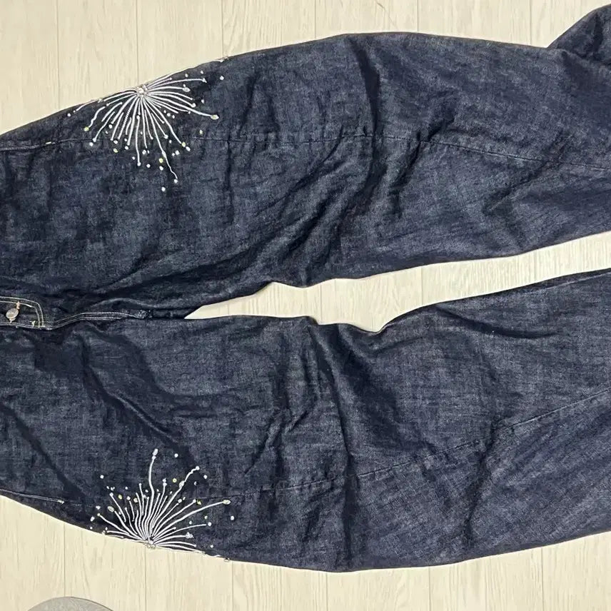 [BUNJANG] Steepc Firework Denim Pants L / Steepc 파이어워크 데님팬츠 L