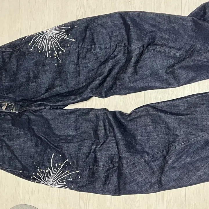 [BUNJANG] Steepc Firework Denim Pants L / Steepc 파이어워크 데님팬츠 L