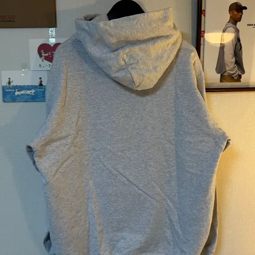 [BUNJANG] BEAMS Basic Hoodie Ash Grey XXL / [2XL]BEAMS 빔즈 베이직 후드티 에쉬 그레이