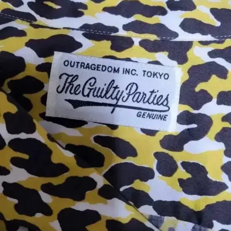 [BUNJANG] Wacko Maria Leopard Shirt / 와코마리아 레오파드 셔츠