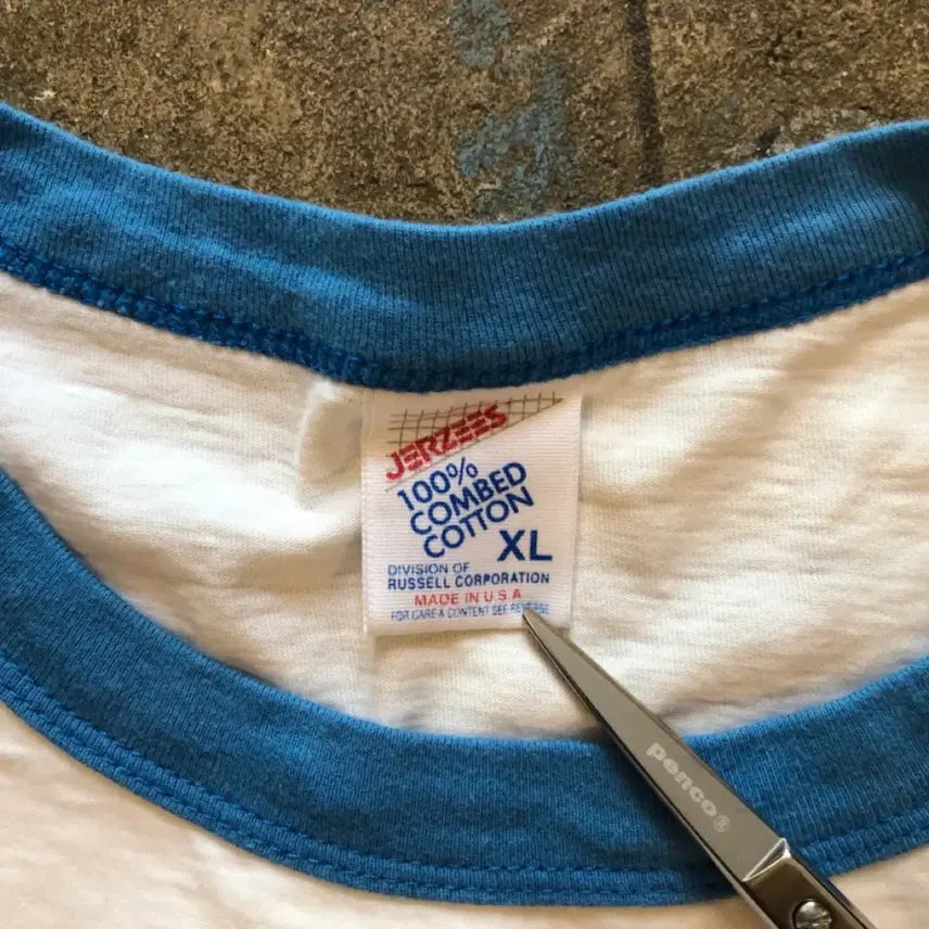[BUNJANG] Vintage USA Ringer T-shirt / [XL] 90s 저지스 빈티지 미제 USA 링거티 반팔 티셔츠