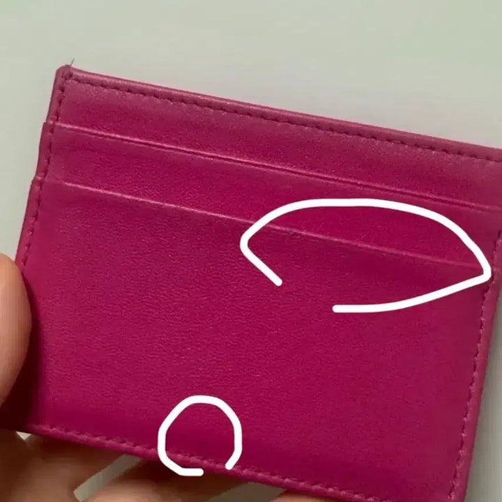[BUNJANG] Dolce &amp; Gabbana Devotion Hot Pink Card Holder / 돌체앤가바나 디보션 핫핑크 카드지갑