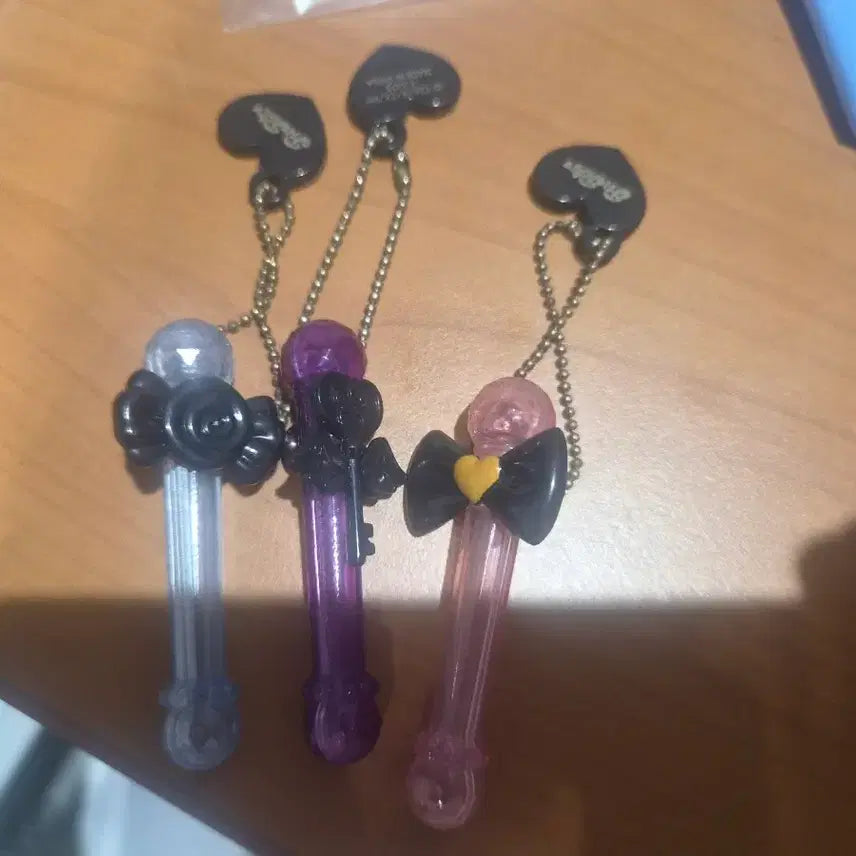 [BUNJANG] Pripara Solami Smile Microphone Keychain Gacha 3-Piece Bundle Set / 프리파라 솔라미 스마일 마이크 키링 가챠 3종 일괄판매합니다