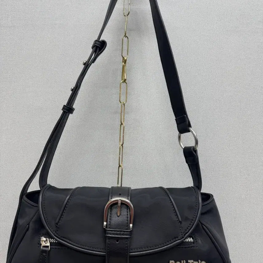 [BUNJANG] Boil Tale Jade Bag Black Nylon Leather Shoulder Bag / 보일테일(Boil tale) 새상품급 제이드 백