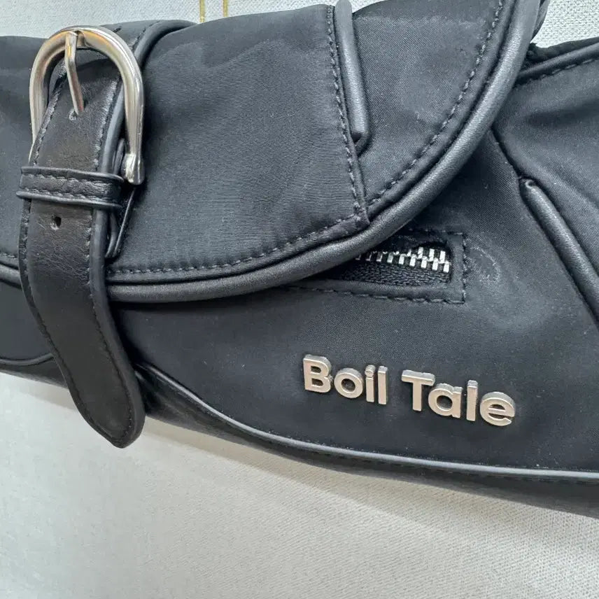 [BUNJANG] Boil Tale Jade Bag Black Nylon Leather Shoulder Bag / 보일테일(Boil tale) 새상품급 제이드 백