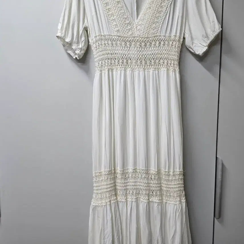 [SOLD OUT] 일본수입 뜨개포인트 롱원피스55-66
