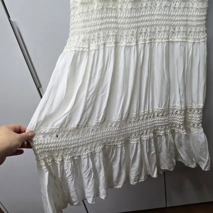 [SOLD OUT] 일본수입 뜨개포인트 롱원피스55-66