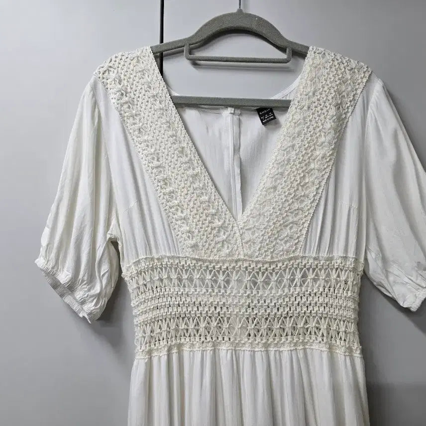 [SOLD OUT] 일본수입 뜨개포인트 롱원피스55-66