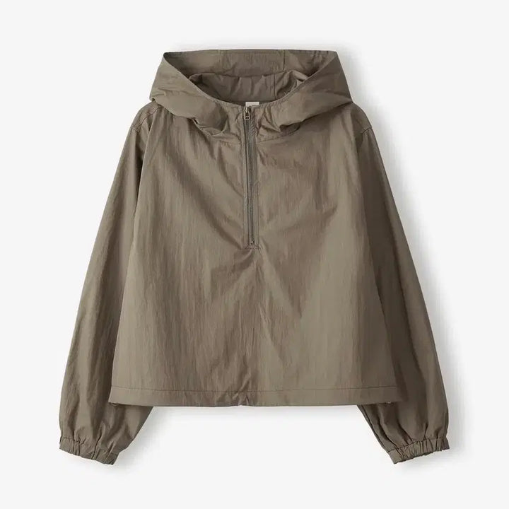 [BUNJANG] ECRIS Hood Anorak Brown / 에크리스 후드 아노락 브라운