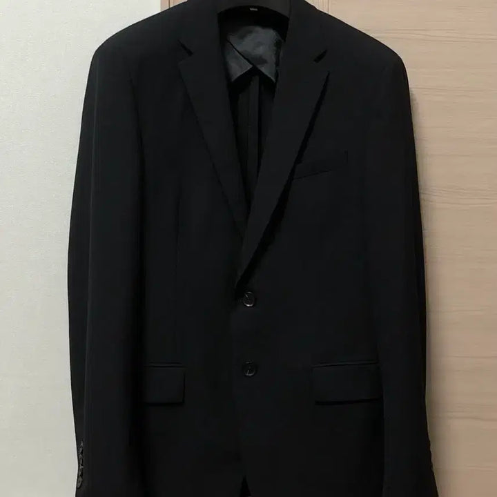 [BUNJANG] Jiqe Black Blazer Suit Jacket Size 103 / 지이크 블랙 블레이저 정장 자켓 103사이즈