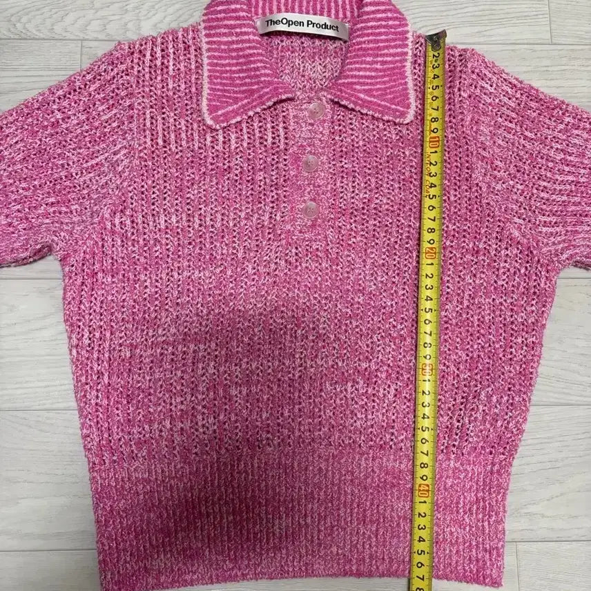 [BUNJANG] TheOpen Product Glitter Yarn Crop Knit / TheOpen Product 더오픈 프로덕트 글리터 얀 크롭 니트, 1