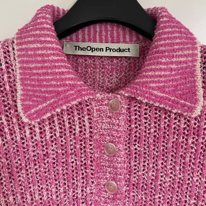 [BUNJANG] TheOpen Product Glitter Yarn Crop Knit / TheOpen Product 더오픈 프로덕트 글리터 얀 크롭 니트, 1