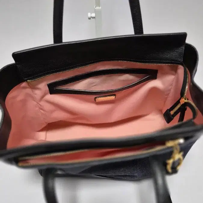 [BUNJANG] Salvatore Ferragamo Amy Tote Bag Denim Black / 페라가모 에이미 토트백 데님 블랙
