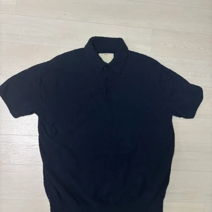 [SOLD OUT] 포터리 부클 폴로 니트 네이비 3사이즈