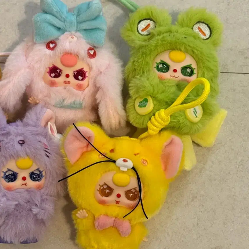 [BUNJANG] Baby Three Wearly Inhyeon Bundle Set Keyring / 택포) 베이비쓰리 웨어들리 키링 인현 5종 일괄판매