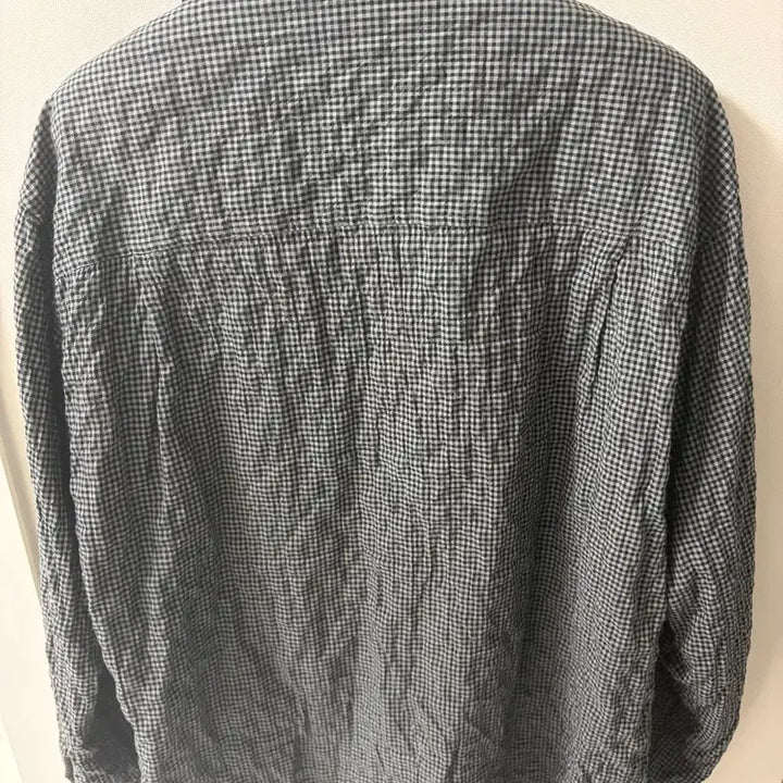 [BUNJANG] Brown Yak Steady Shirt Grey Check Size 4 / 브라운야드 스테디 셔츠 그레이체크 4사이즈