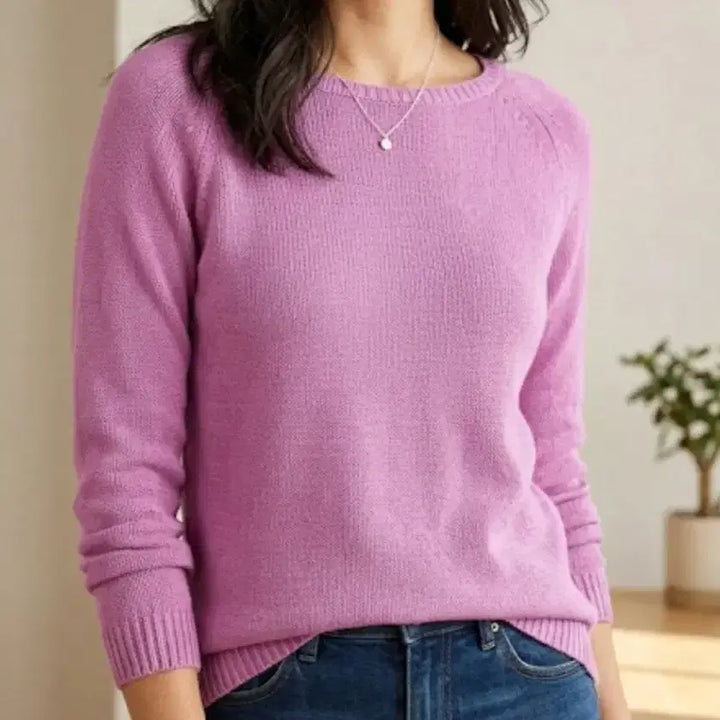 [BUNJANG] S MaxMara Pink Knit Sweater / 막스마라 핑크 니트 ~55