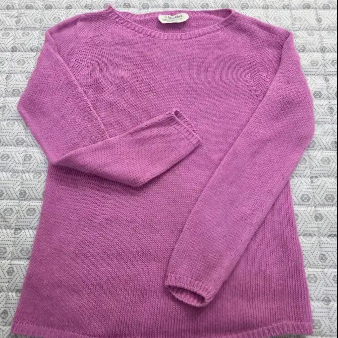 [BUNJANG] S MaxMara Pink Knit Sweater / 막스마라 핑크 니트 ~55