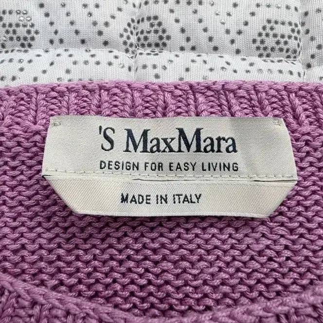 [BUNJANG] S MaxMara Pink Knit Sweater / 막스마라 핑크 니트 ~55