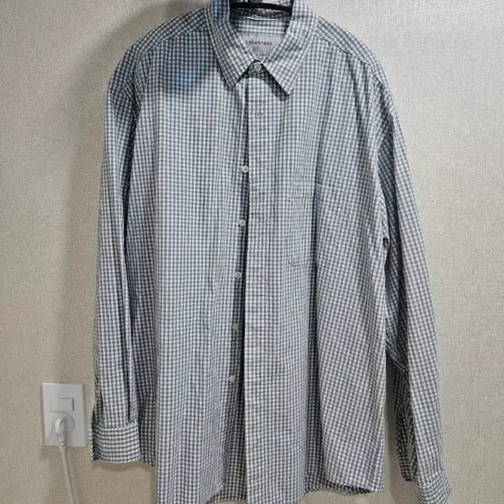 [BUNJANG] Brown Yak Steady Shirt Blue Size 5 / 브라운야드 스테디 셔츠, 블루 5사이즈
