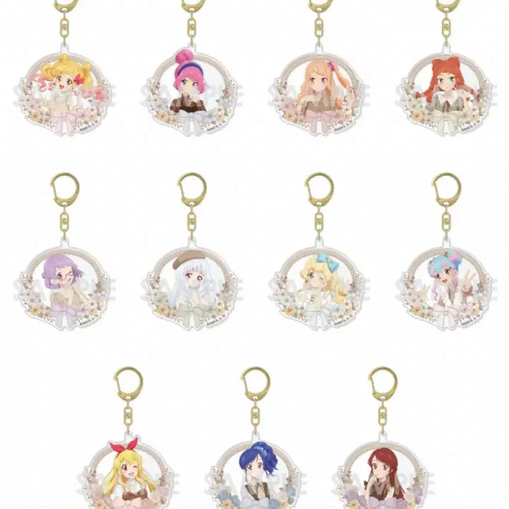 [BUNJANG] Aikatsu! Animate Sephiara Cheki &amp; Can Badge Flower Can Badge Group Order / 아이카츠 애니메이트 세피아라 체키&amp;캔뱃지 플라워 캔뱃지 공구