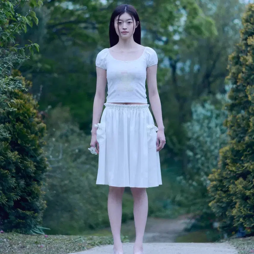 [BUNJANG] Pehrt Lucky Pocket Satin Skirt / Pehrt 페르트 럭키 포켓 스커트 lucky pocket skirt