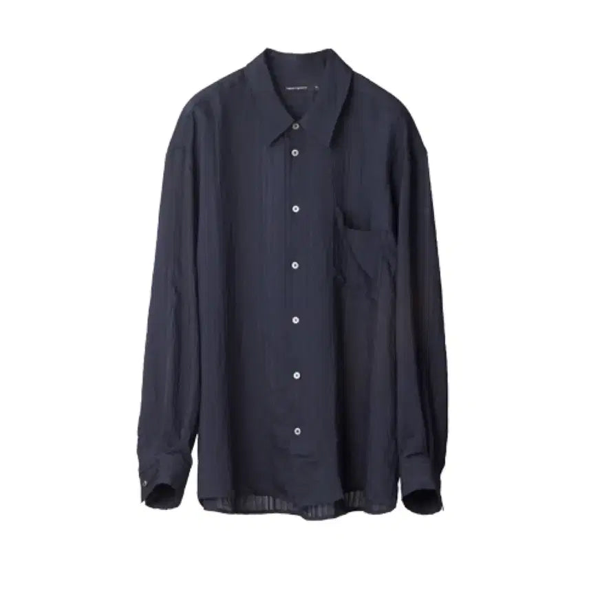[BUNJANG] Hatching Room Classic Navy Shirt / (3) 해칭룸 클래식 네이비 셔츠