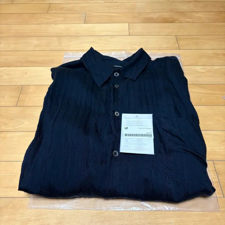 [BUNJANG] Hatching Room Classic Navy Shirt / (3) 해칭룸 클래식 네이비 셔츠