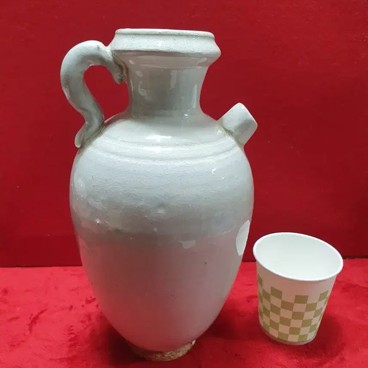 [BUNJANG] Song Dynasty Celadon Porcelain Pitcher / 송백자 주자.