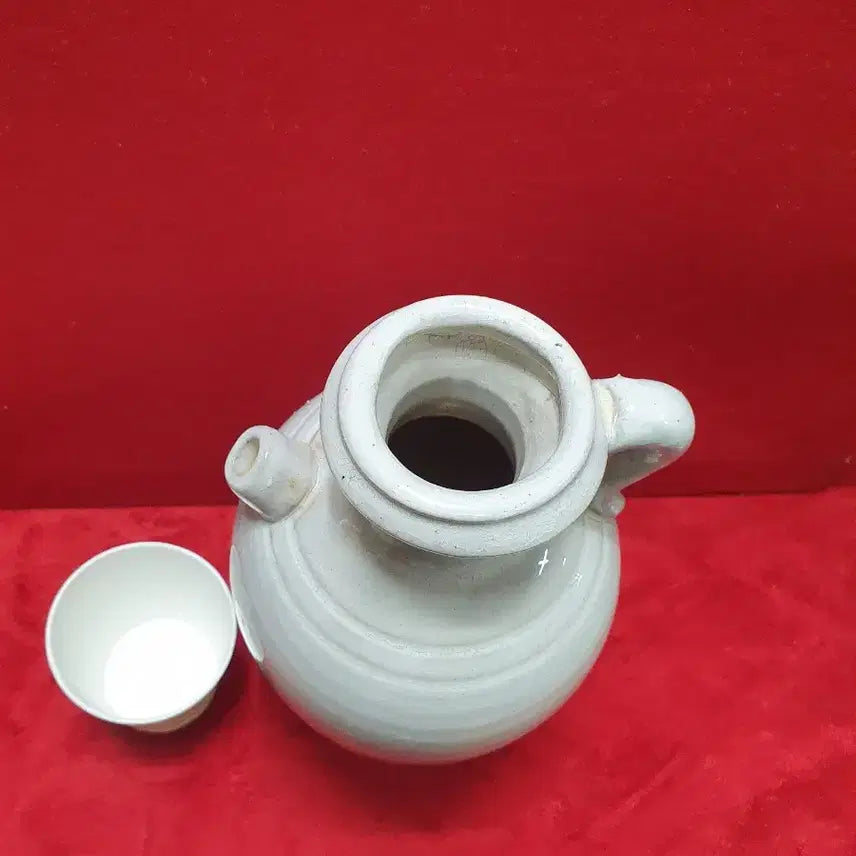 [BUNJANG] Song Dynasty Celadon Porcelain Pitcher / 송백자 주자.