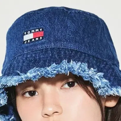 [BUNJANG] Tommy Hilfiger Heritage Denim Bucket Hat / 타미힐피거 헤리티지 데님 버킷햇
