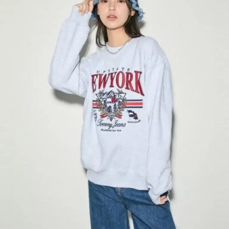 [BUNJANG] Tommy Hilfiger Heritage Denim Bucket Hat / 타미힐피거 헤리티지 데님 버킷햇