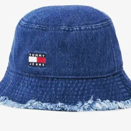 [BUNJANG] Tommy Hilfiger Heritage Denim Bucket Hat / 타미힐피거 헤리티지 데님 버킷햇