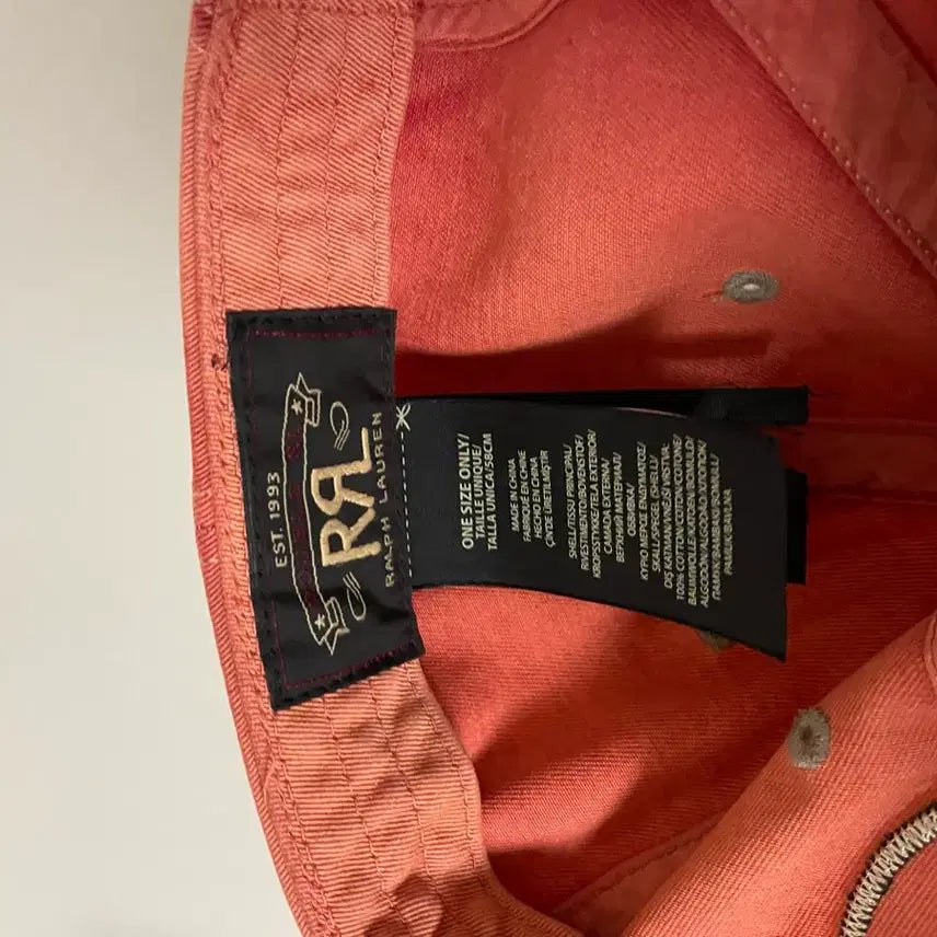 [BUNJANG] RRL Ball Cap Pink / RRl 더블알엘 볼캡 핑크