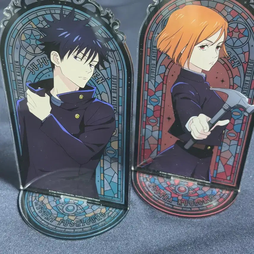 [BUNJANG] Jujutsu Kaisen Megumi &amp; Nobara Acrylic Stand / 주술회전 아크릴스탠드