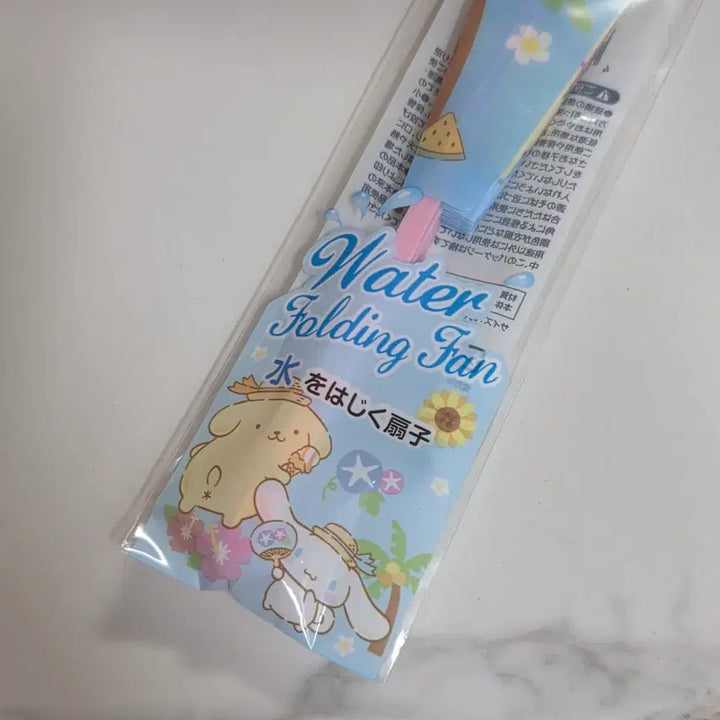 [BUNJANG] Sanrio Characters Cinnamoroll &amp; Pompompurin Folding Fan / 산리오 캐릭터 부채 시나모롤 폼폼푸린 폼푸