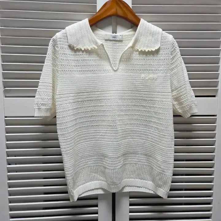 [BUNJANG] DUEL Open Collar Summer Knit / 듀엘 오픈카라넥 여름니트 2025년제품