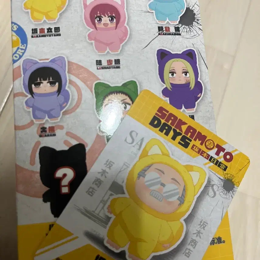 [BUNJANG] Sabubu Sakamoto Days Ttarot Card / 사부부 뚱타로 사카모토데이즈