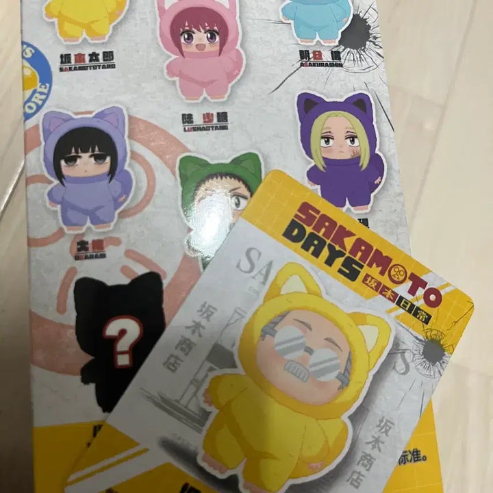 [BUNJANG] Sabubu Sakamoto Days Ttarot Card / 사부부 뚱타로 사카모토데이즈