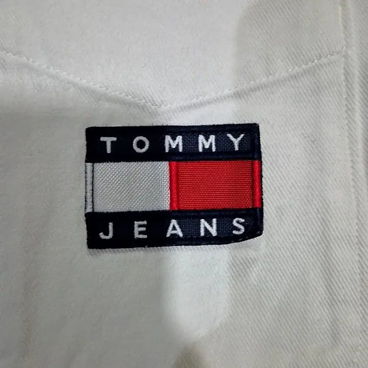 [BUNJANG] Tommy Hilfiger Patch Logo Shirt / [M]타미힐피거 패치 로고 셔츠(만원샵)