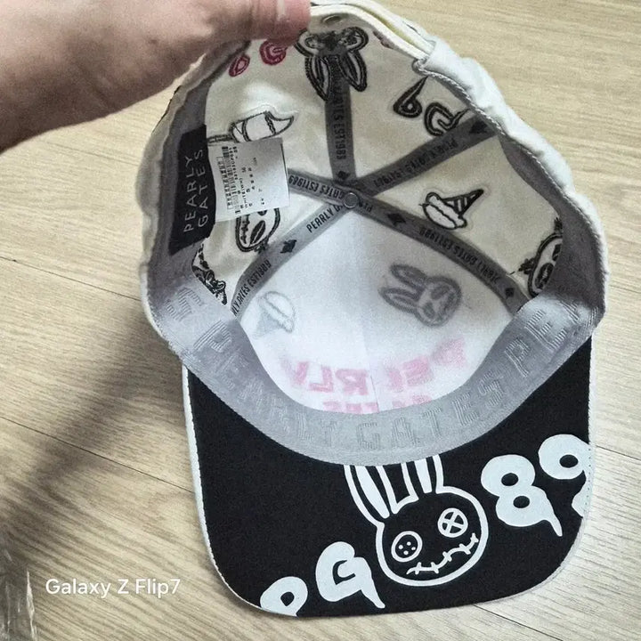 [SOLD OUT] PEARLY GATES 화이트 볼캡 모자