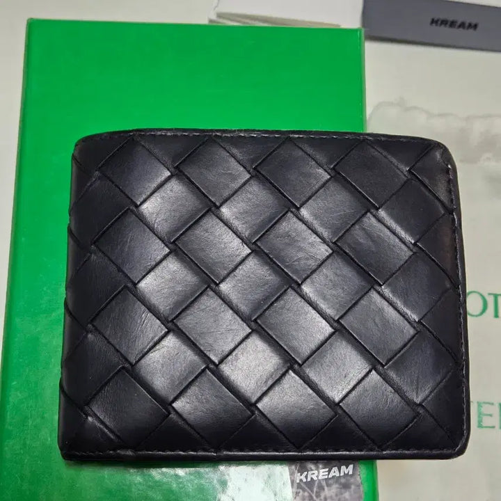 [BUNJANG] Bottega Veneta Intrecciato Bi-fold Wallet / 보테가 베네타 인트레치아토 반지갑
