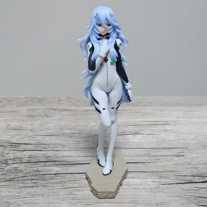 [BUNJANG] Rei Ayanami Long Hair Portrait Figure / 아야나미 레이 포트레이트 피규어